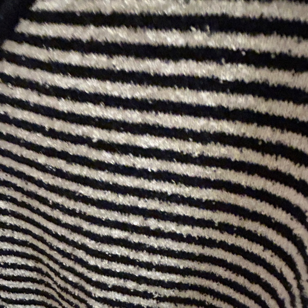 Striped Knit Navy Blue Stripe Nautica Terry Beach Cloth Size XL - Picture 7 of 11